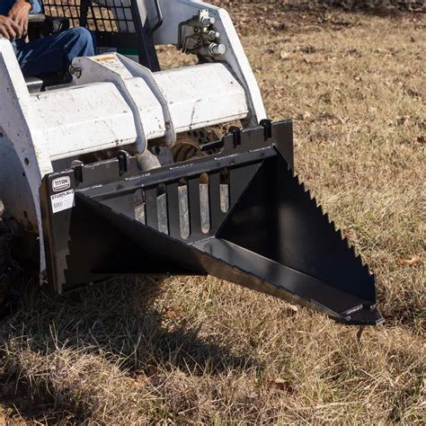 titan skid steer stump bucket|titan stump bucket scoop.